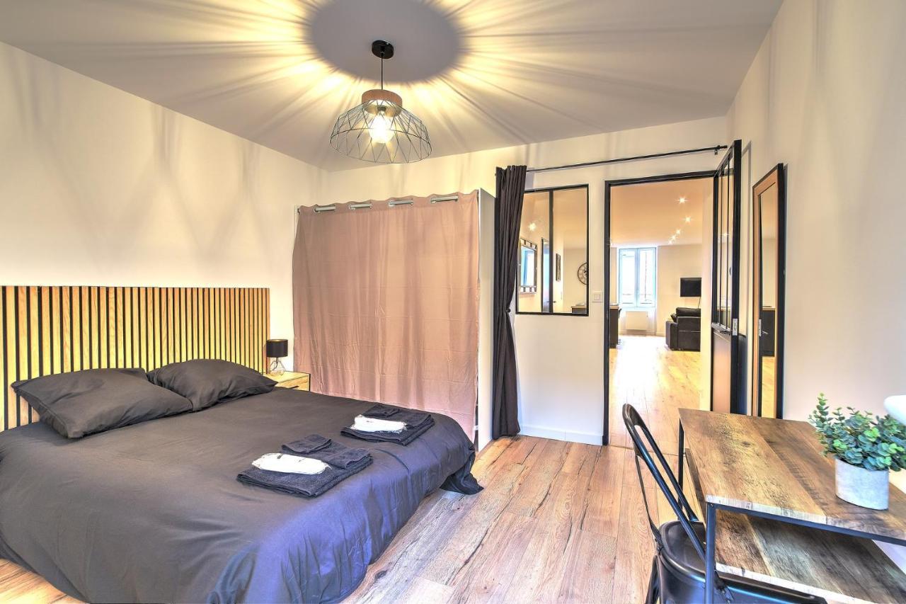 Ferienwohnung Le Contemporain Saint-Laurent-sur-Saone Exterior foto