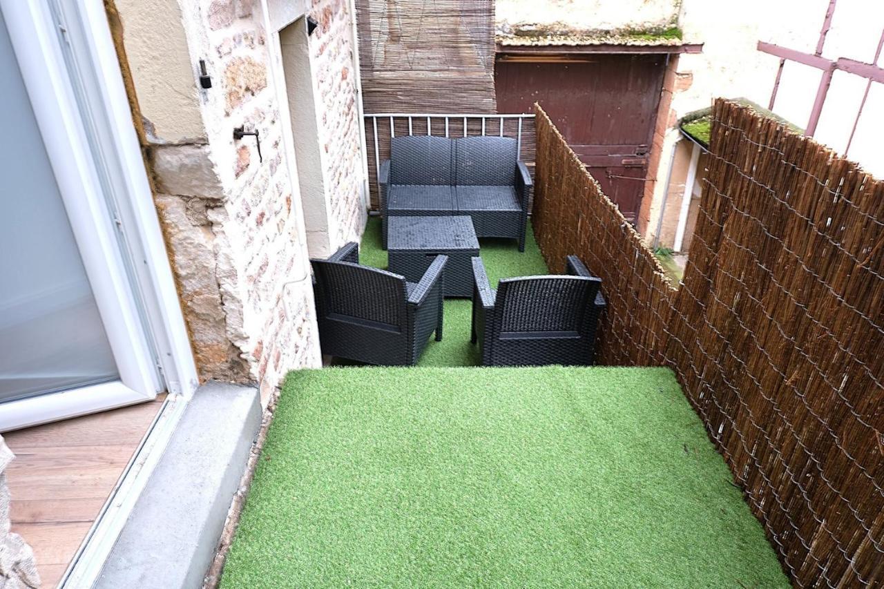 Ferienwohnung Le Contemporain Saint-Laurent-sur-Saone Exterior foto