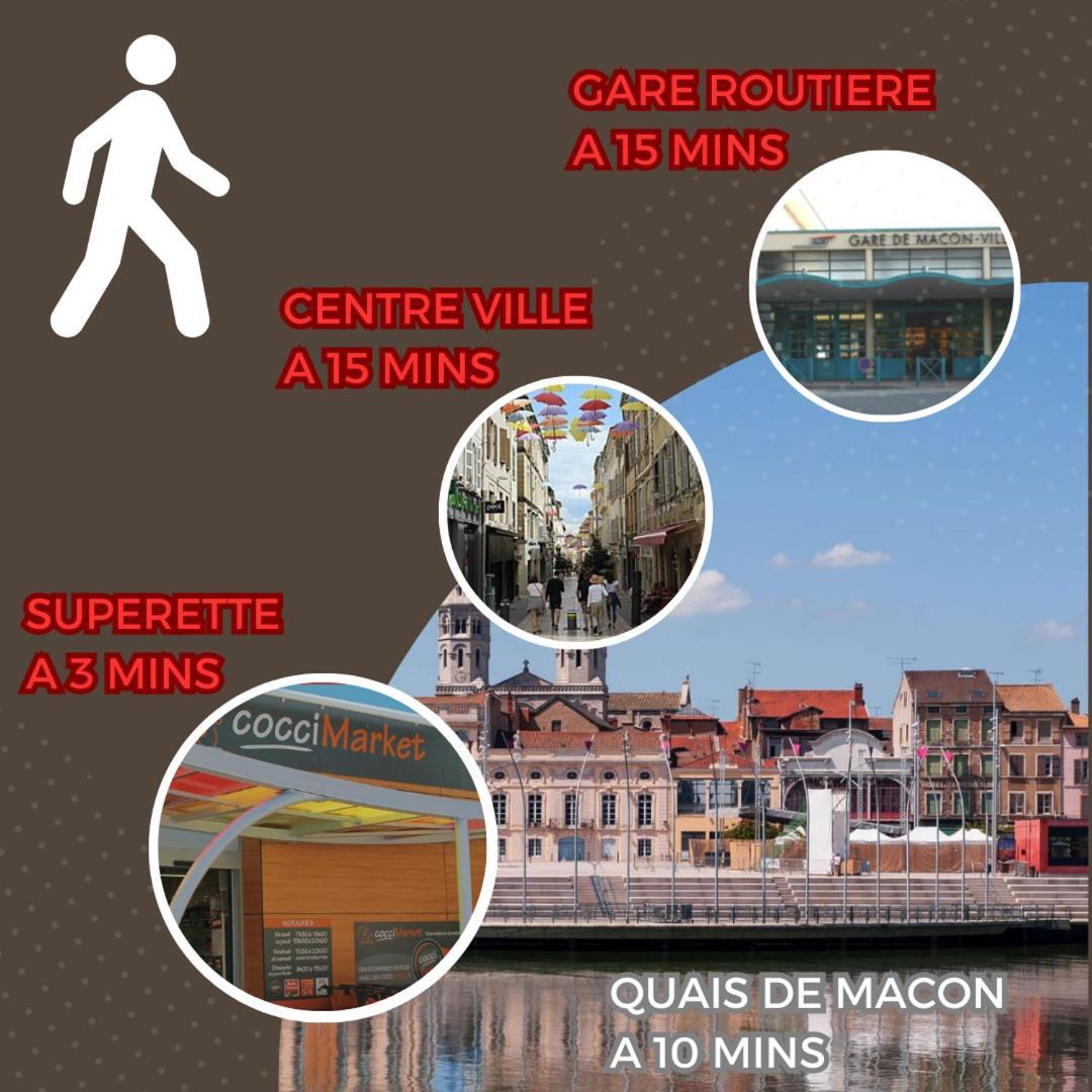 Ferienwohnung Le Contemporain Saint-Laurent-sur-Saone Exterior foto